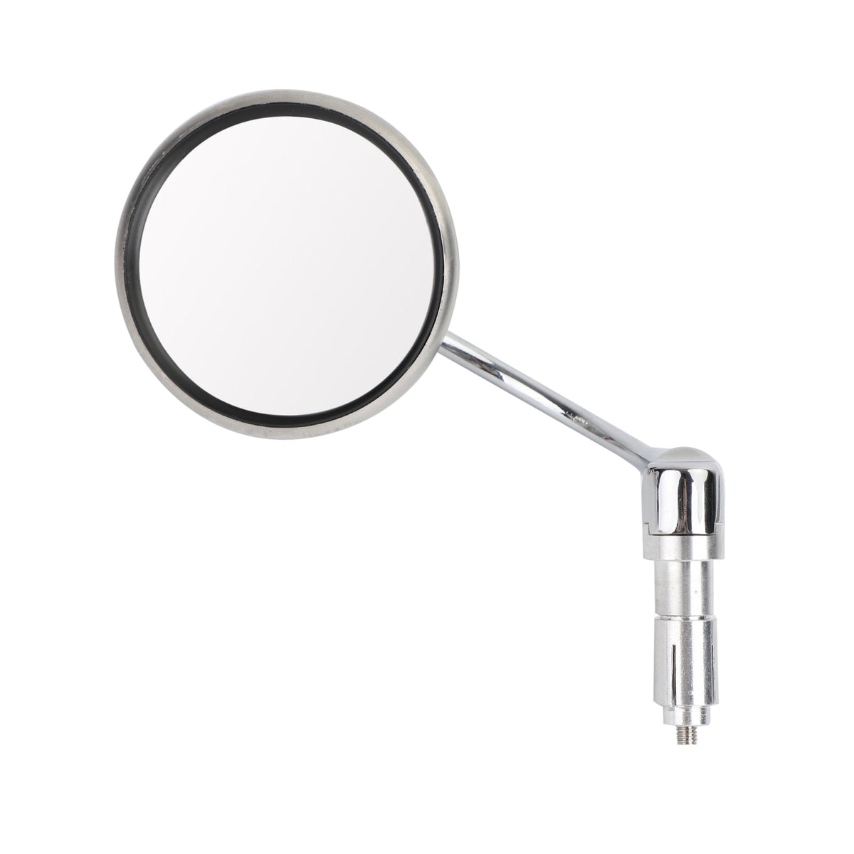 Cafe Racer Cruiser Custom Round Bar End Mirror Rearview Mirrors Chrome