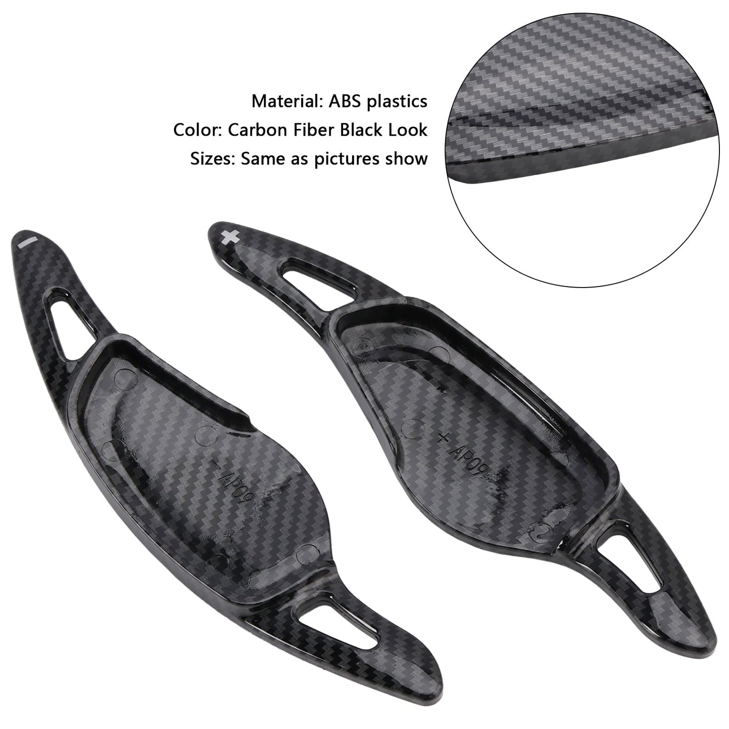 2019-2023 BMW G02 X4 / F98 X4M G05 X5 / F95 X5M G07 X7 Carbon Look Steering Wheel Paddle Shifter