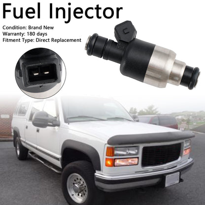 1996-2000 Chevrolet C2500 C3500 K2500 K3500 1Pcs Fuel Injector 17109596 83211150