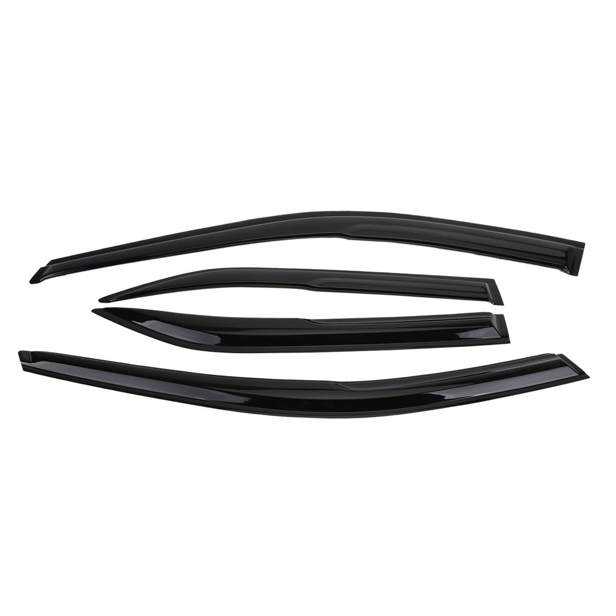 Car Window Sun Rain Guard Visors Kit 6PCS Toyota Camry 12-17