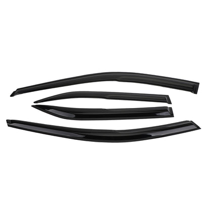 Car Window Sun Rain Guard Visors Kit 6PCS Toyota Camry 12-17
