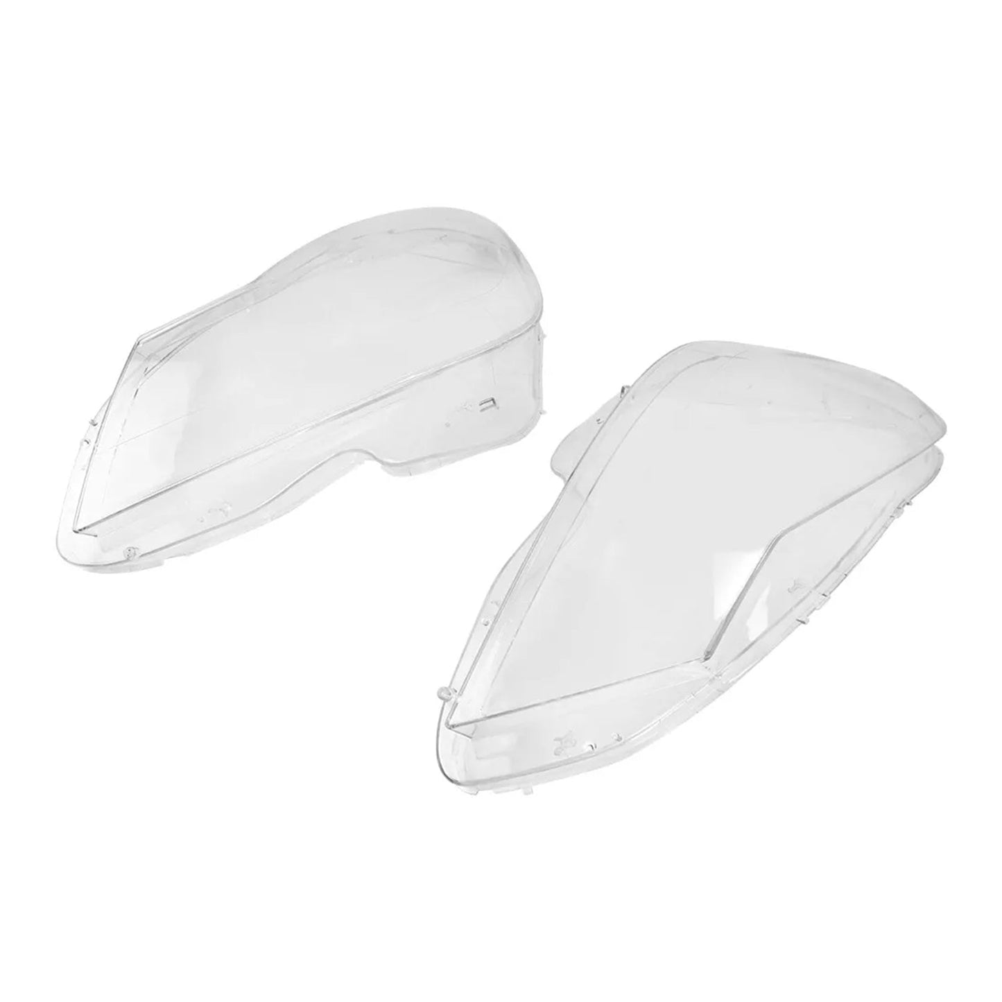 2011-2015 Mercedes Benz C Class W204 2PCS Front Headlight Lens Cover Lampshade A2048203539 A2048203639