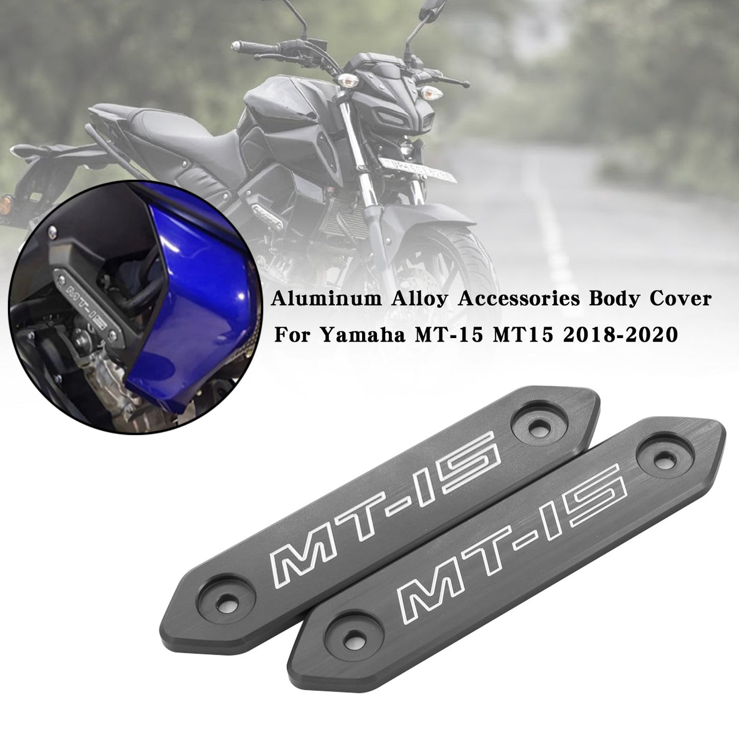 Aluminum Alloy Accessories Body Cover For Yamaha MT 15 MT-15 MT15 2018-2020