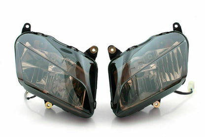 2007-2012 Honda CBR600RR Smoke Headlamp Assembly Headlight Front
