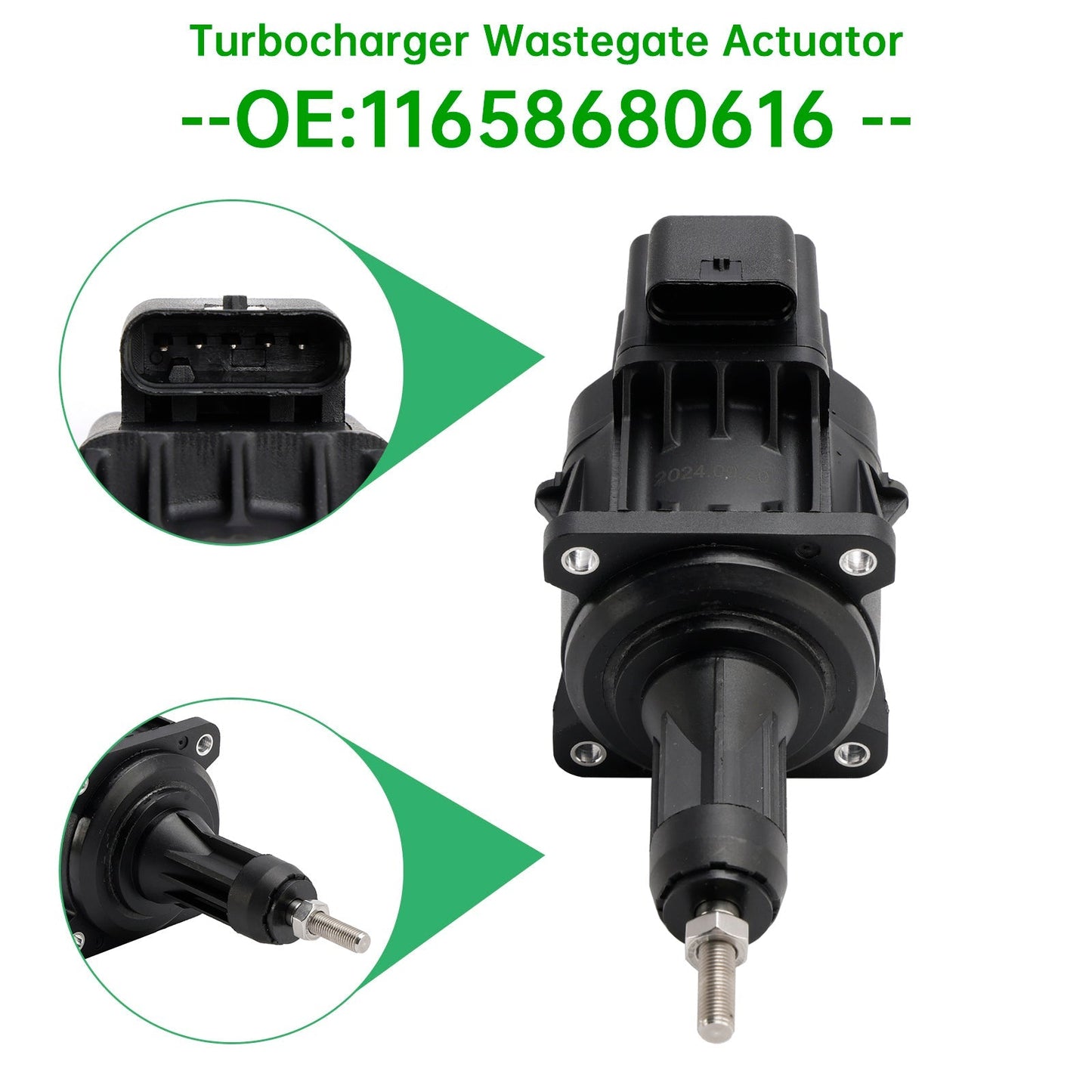 2016-2019 BMW G12 750Li xDrive Turbocharger Wastegate Actuator 11658680616