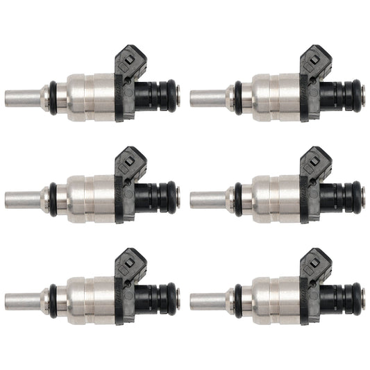 1999-2000 BMW 528i 2.8L 6Pcs Fuel Injector 13537546244 1427240 7546244