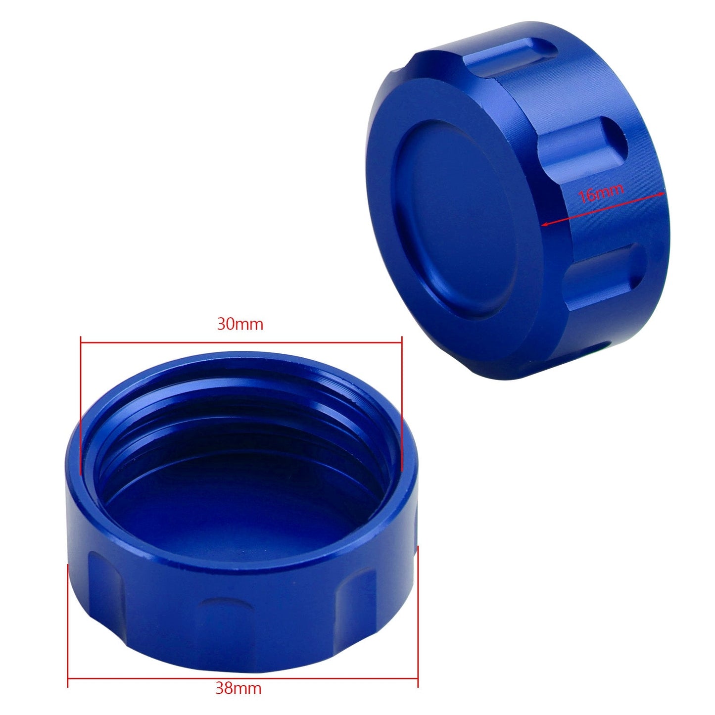 2018-2023 Honda Z125 Monkey 125 ST125 DAX 125 CNC Aluminum Rear Brake Fluid Reservoir Cover