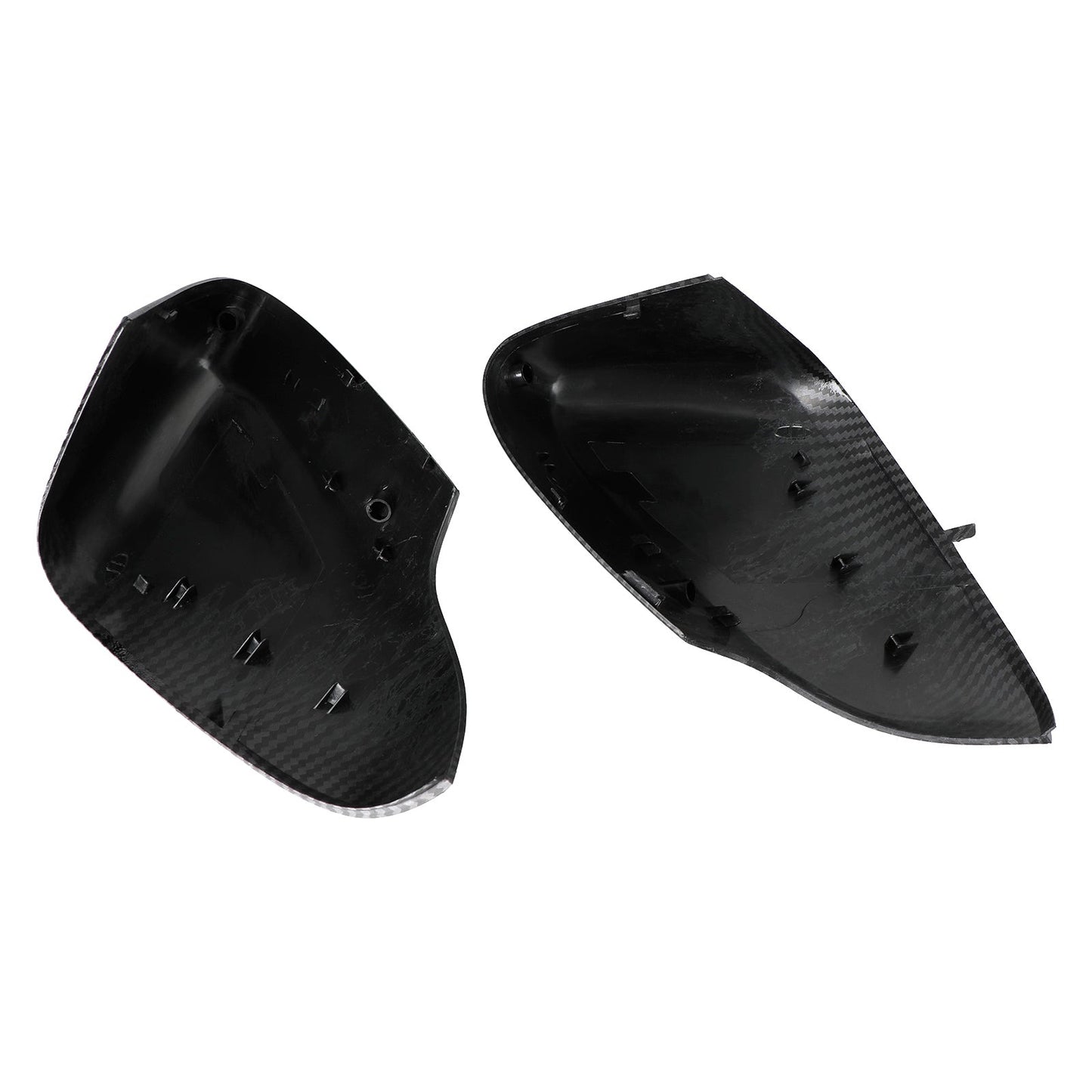 2008-2011 Volvo S80 3.2 Carbon Fiber Rearview Side Mirror Cover Cap #398505339 398505537