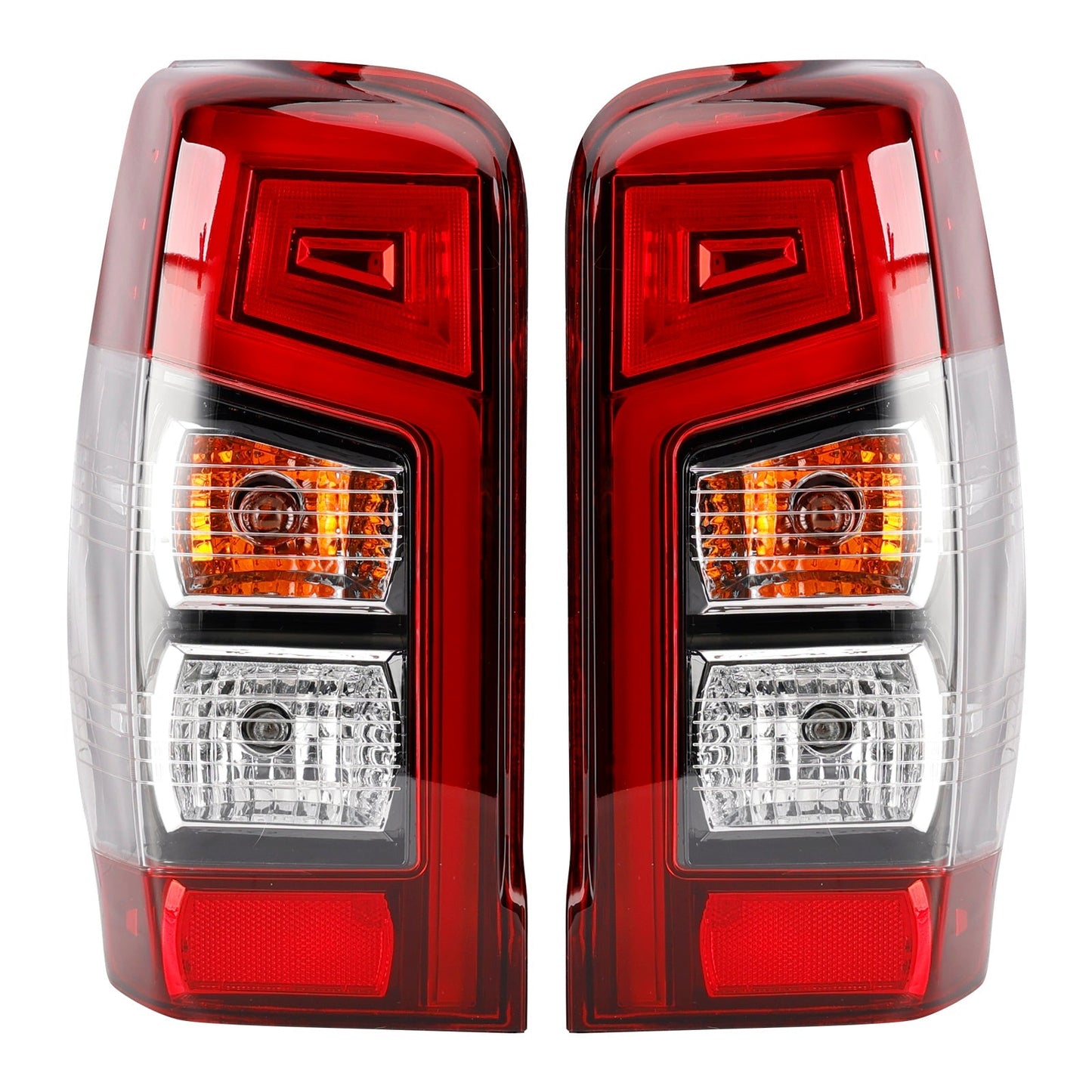 2019-2023 Mitsubishi Triton L200 Pair LED Rear Stop Brake Tail Light Lamp
