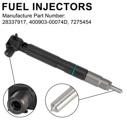 28337917 400903-00074D 7275454 4PCS Fuel Injectors fit Bobcat fit Doosan D24 D18 Engine Fedex Express