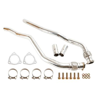 2010-2016 Audi S4 B8/B8.5 3.0T V6 Exhaust Racing Downpipes
