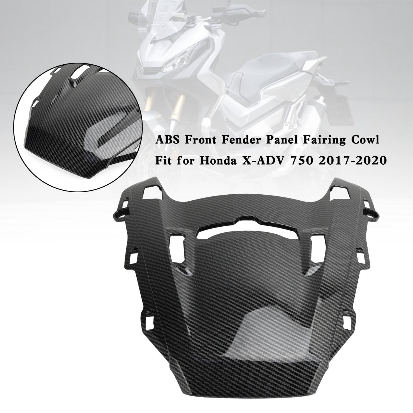 ABS Front Fender Panel Fairing Cowl for Honda X-ADV 750 XADV 2017-2020