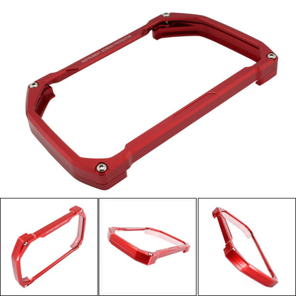 Alu Speedometer Protector Cover Black Fit For BMW R1200 Gs 18-20 R1250 Gs 19-20 Red
