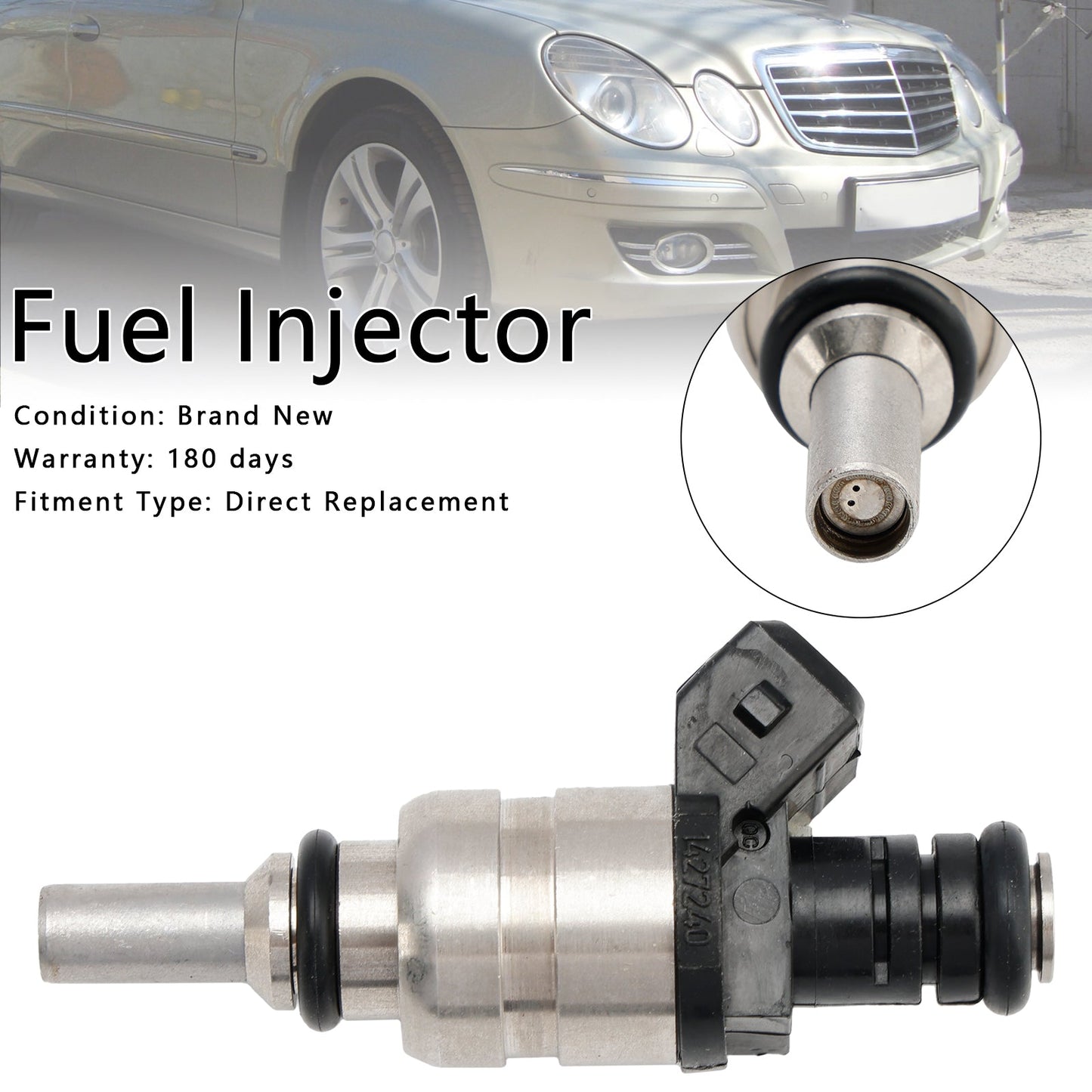 2000 BMW 323Ci 2.5L 1Pcs Fuel Injector 13537546244 1427240 7546244