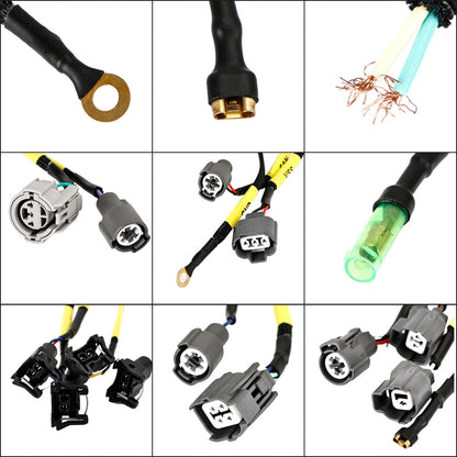 CNCH0BD11 OBD1 Budget D & B-series Tucked Engine Harness for Civic Integra B16 B18 D16