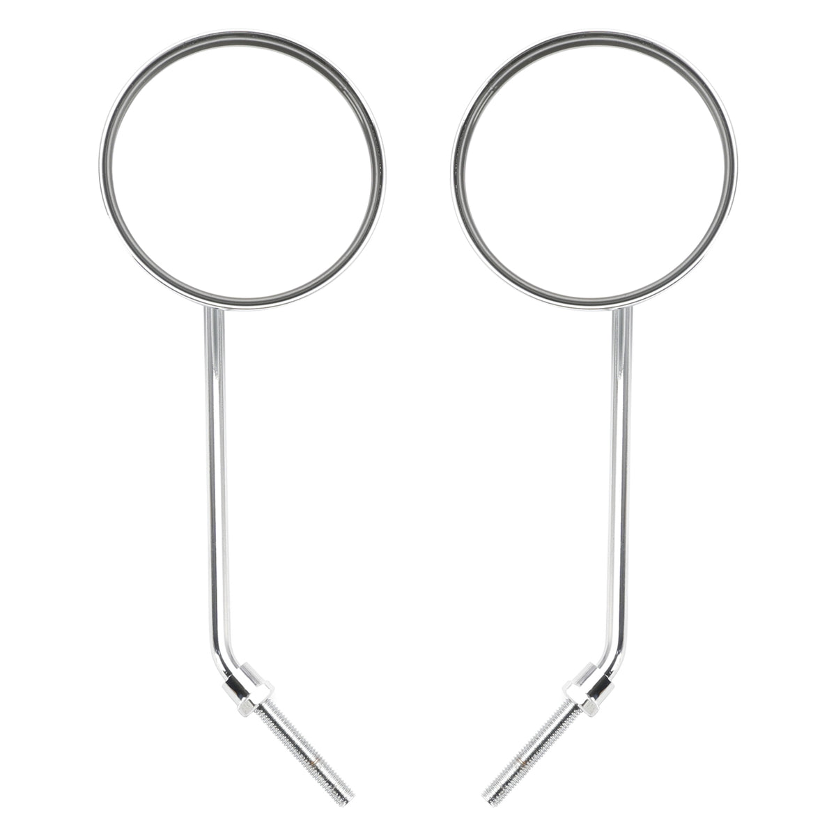 Honda C50 C65 C70 C90 C50M C65M C70M CT70 S90 CL90 CM91 CM90 CB100 CL100 CB125S Pair Mirror Set 8mm