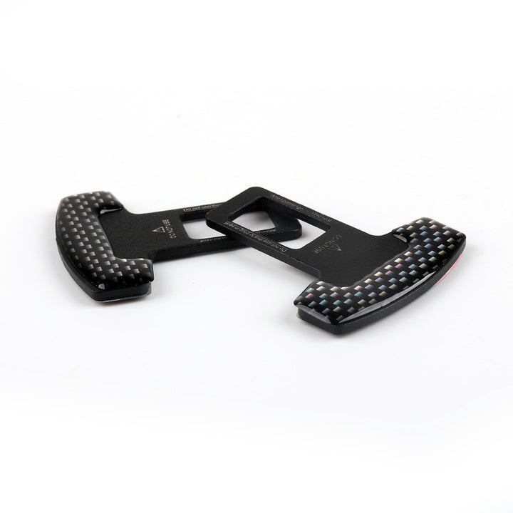 2PCS Alarm Stopper Car Seat Belt Buckle Clip Replacement Universal Fit