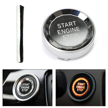 1975-2016 BMW 1-8 Series E81 E82 E87 E88 E21 E30 E36 E46 E90 E91 E92 E93 E28 E34 E39 E60 E61 E24 E63 E64 E23 E32 E38 E65 E66 E31 E85 E86 E89 Start Stop Engine Button Crystal