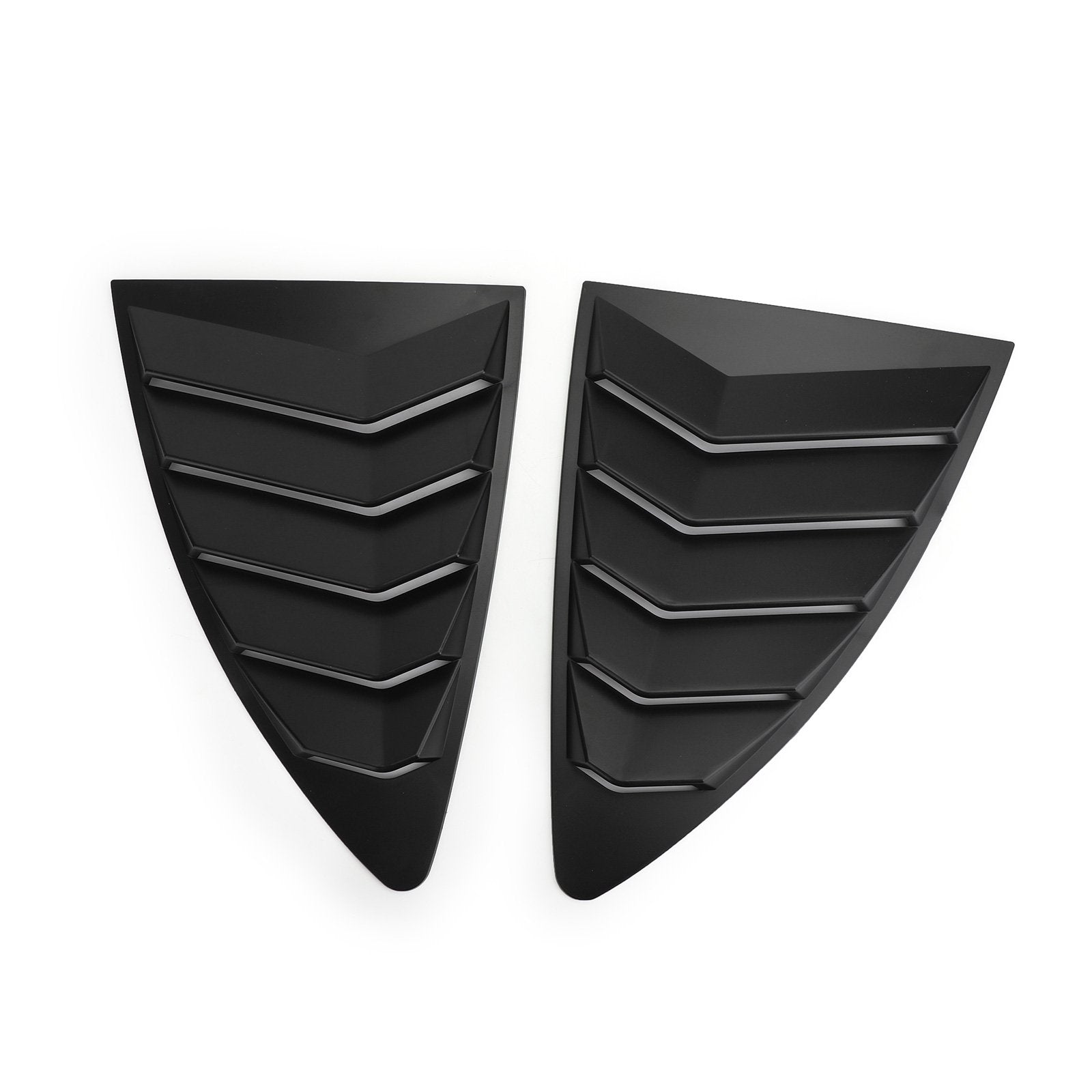 Side Window Louver MatteBlack For 13-18 Scion FRS Subaru BRZ Toyota 86 GT86 AE86