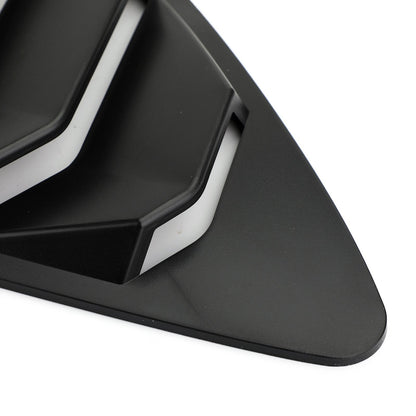Side Window Louver MatteBlack For 13-18 Scion FRS BRZ Toyota 86 GT86 AE86
