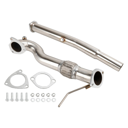 3" Stainless Exaust Decat Downpipe For Audi S3 8L Tt 8N Mk1 1.8T 225 Bhp