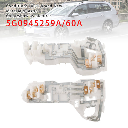 2013-2017 VOLKSWAGEN GOLF MK7 2PCS Inner Tail Light Bulb Carrier N/S RHD 5G0945259A/60A
