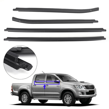 05-15 Toyota Hilux SR5/VIGO/MK6 PICKUP Weatherstrip 4 Door Rubber Seal KUN26 KUN36 GGN25 TGN16 TGN36