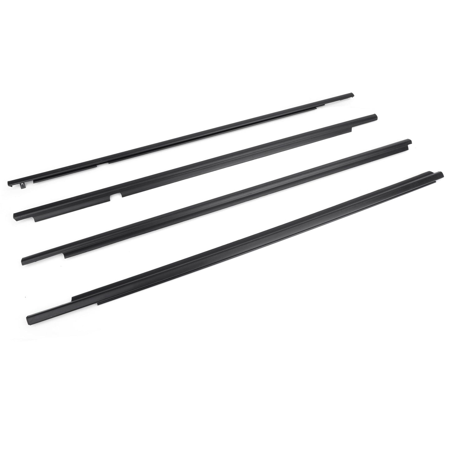 2003-2009 LEXUS GX470 4PCS 75722-60080 Weatherstrip Window Belt Moulding