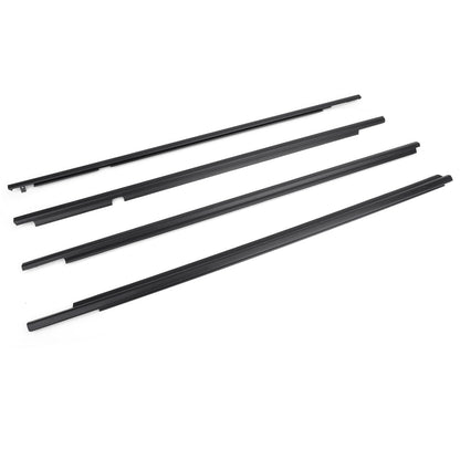 2003-2009 LEXUS GX470 4PCS 75722-60080 Weatherstrip Window Belt Moulding