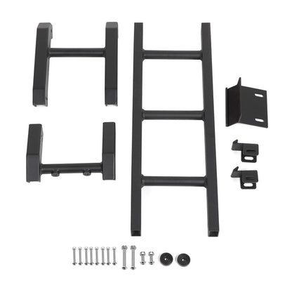New Aluminum Car Rear Tail Door Ladder Climbing Fit Suzuki Jimny 2019+ BLK