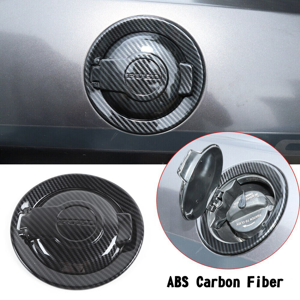 Challenger 2009+ Carbon Fiber Fuel Tank Cover Door Gas Filler Cap