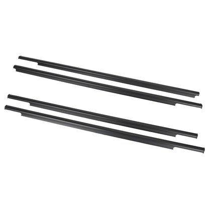 06-12 Mitsubishi Outlander 4x Car Outside Window Weatherstrip Seal Belt Moulding