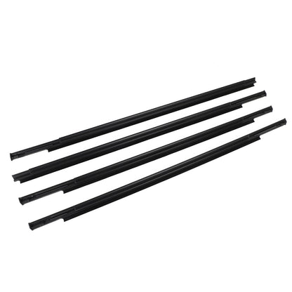 06-12 Mitsubishi Outlander 4x Car Outside Window Weatherstrip Seal Belt Moulding