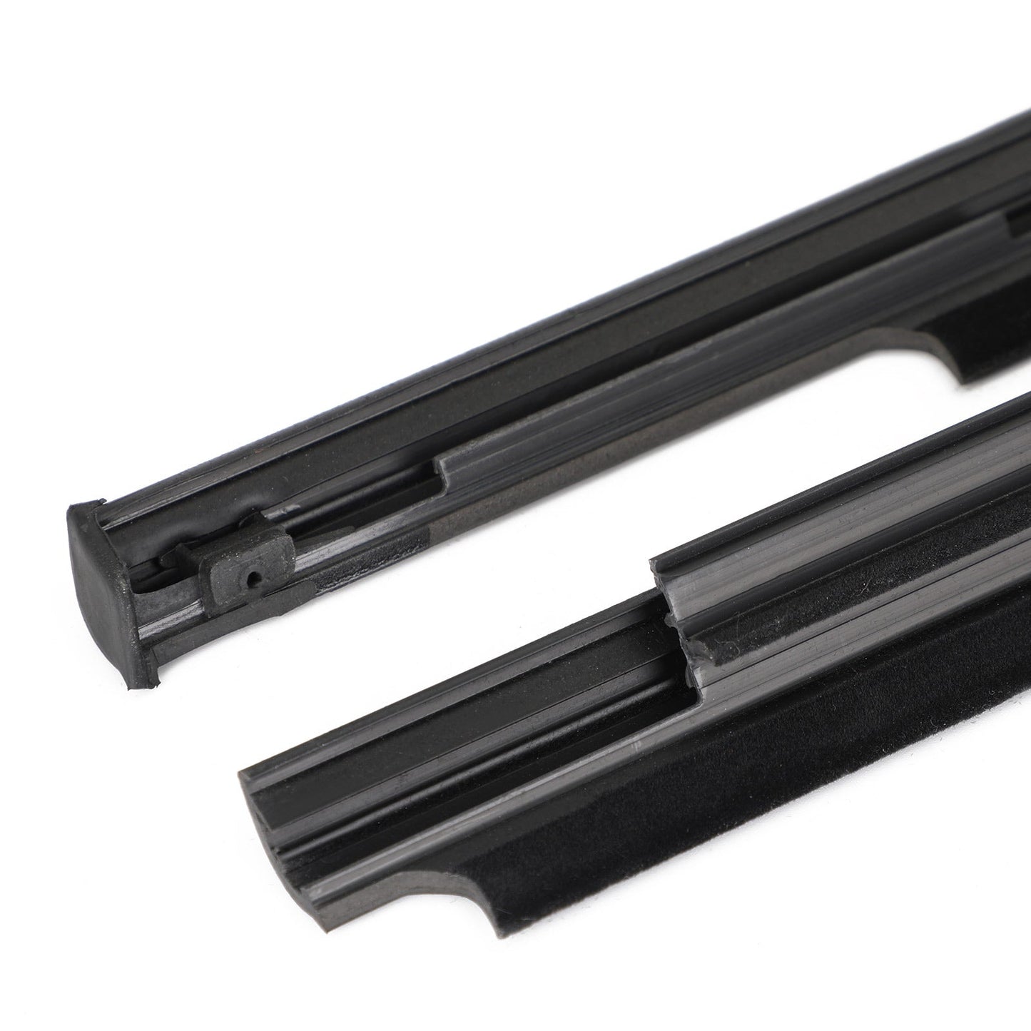 2006-2012 Mitsubishi Outlander 4x Car Outside Window Weatherstrip Seal Belt Moulding 5727A007 5727A008
