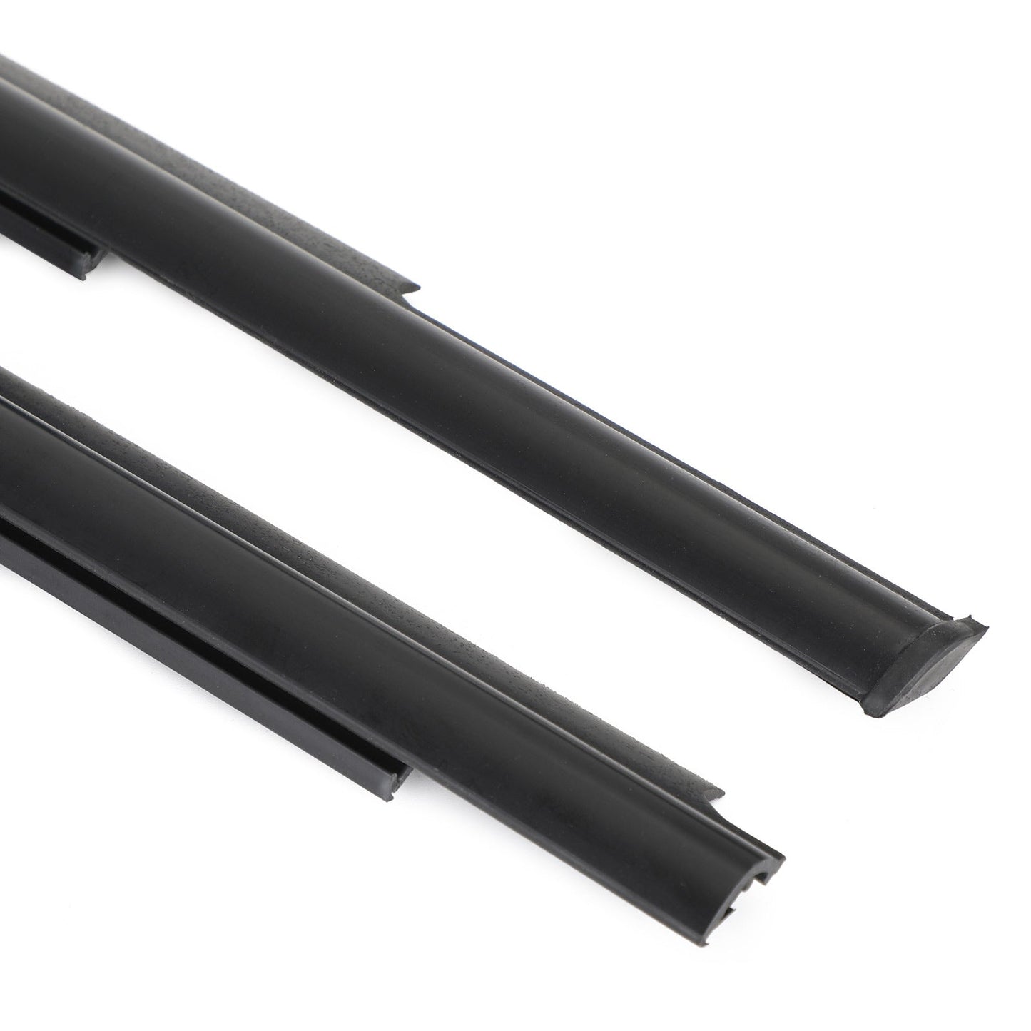 2006-2012 Mitsubishi Outlander 4PCS Car Outside Window Weatherstrip Seal Belt Moulding 5727A007 5727A008