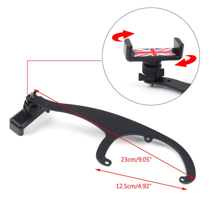 Car Phone GPS Mount Holder Stand Fit For Mini Cooper Red