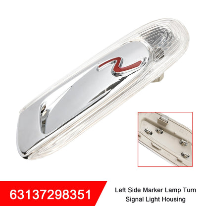 2014-2021 MINI F55 F56 F57 S Pair Side Marker Lamp Turn Signal Light Housing 63137298351 63137298352
