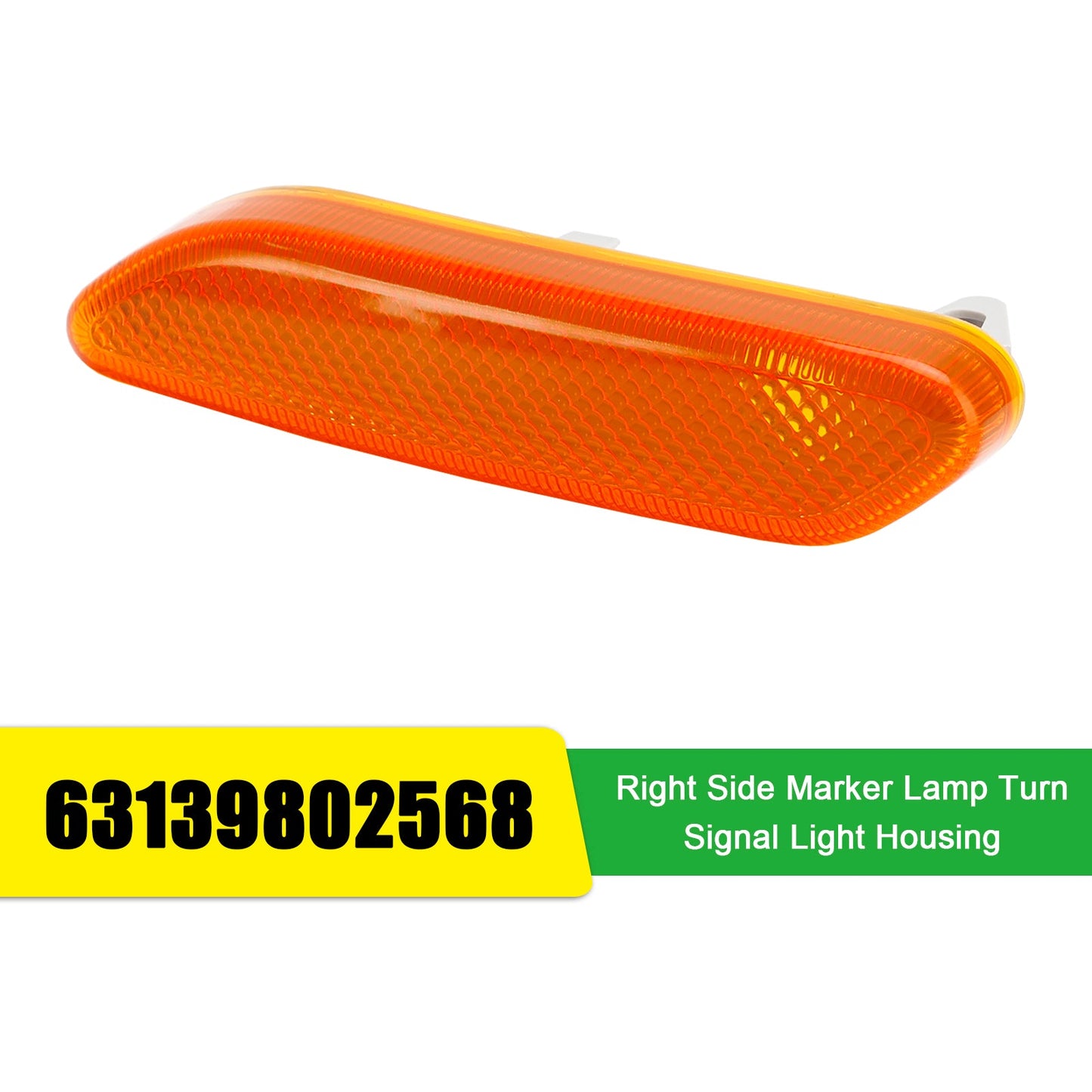 2012 - 2017 MINI R61 PACEMAN Pair Side Marker Lamp Turn Signal Light Housing 63139802567 63139802568
