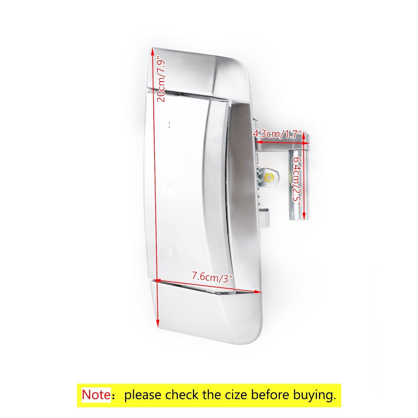 Right/Passenger Outside Exterior Outer Chrome Door Handle Fits Nissan 350Z 03-09