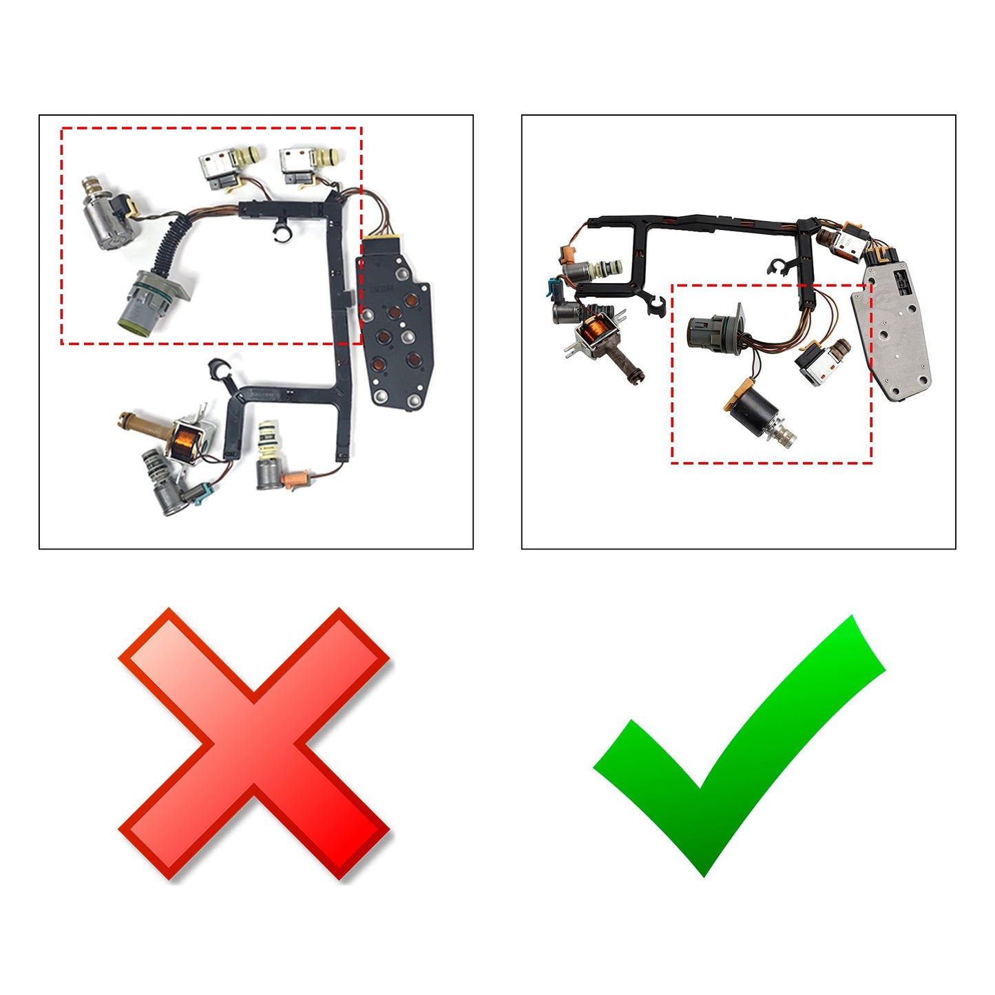 1994-2002 Chevrolet Camaro V6 V8 Shift TCC 3-2 PWM 9Pcs Transmission Solenoid Kit 4L60E 4L65E