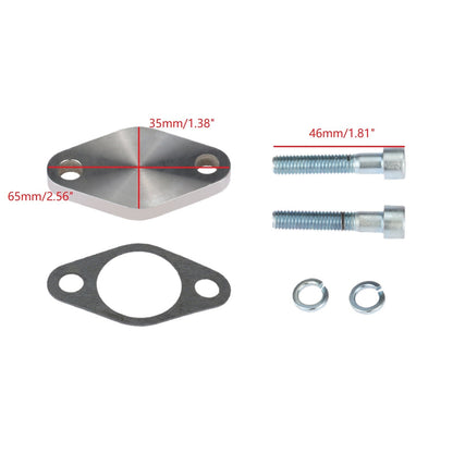 BMW E53 E65 E66 E38 E39 E46 E90 8mm EGR Valve Blanking Block Plates Kit