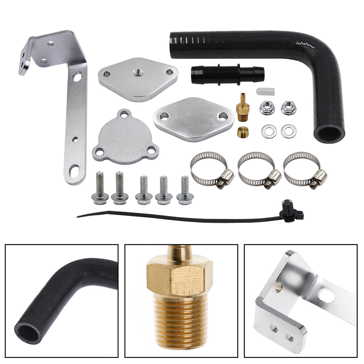 2014-17 Dodge Ram 1500 3.0L EcoDiesel EGR Valve & Cooler Delete Kit