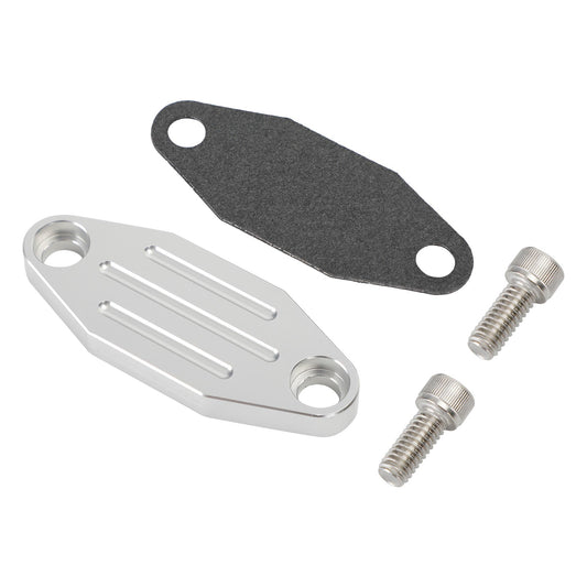 EGR Delete Block Off Plate Kit for 1983-1997 Ford F150 F250 F350 Super Duty Ranger Bronco