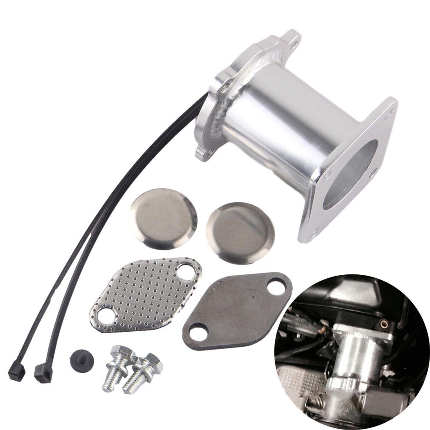 BMW 2005-2010 5 series E61 LCI 520d/530d/530xd M47N2 M57N2 Engine Diesel EGR Delete Blanking Blank Kit