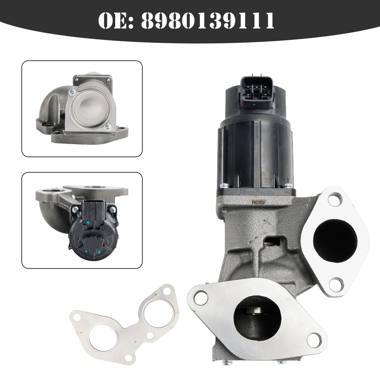 2008-2012 Holden Colorado RC 4JJ1 4 Cyl 3.0L Turbo Diesel EGR Valve DEGR1007