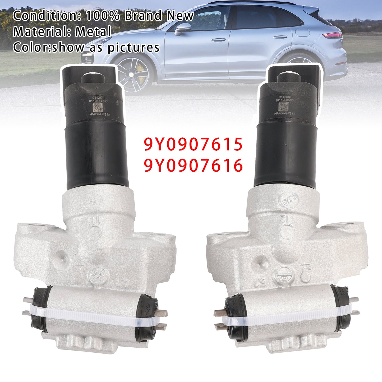 AUDI E-TRON GT Rear Left+Right Parking Brake Motor 9Y0907615 9Y0907616