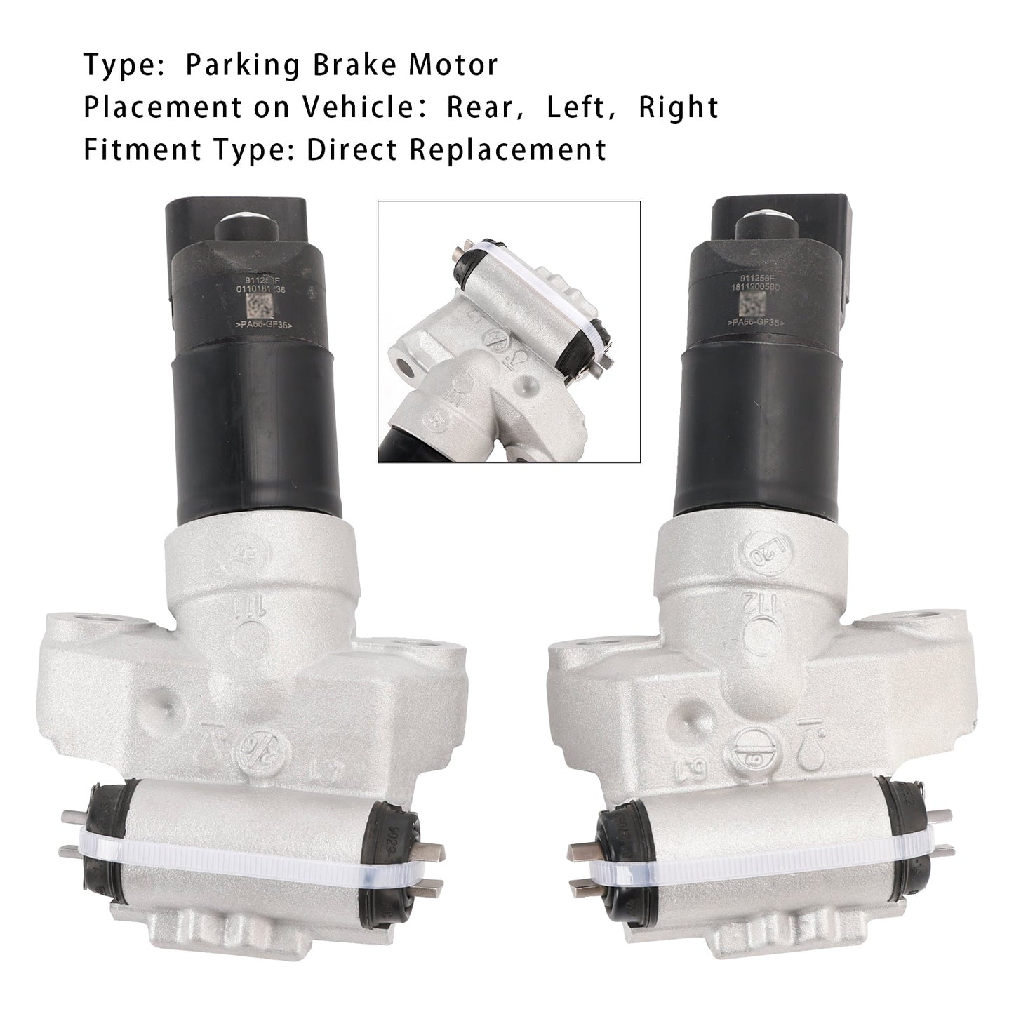 2019-2025 Porsche Cayenne Rear Left+Right Parking Brake Motor 9Y0907615 9Y0907616