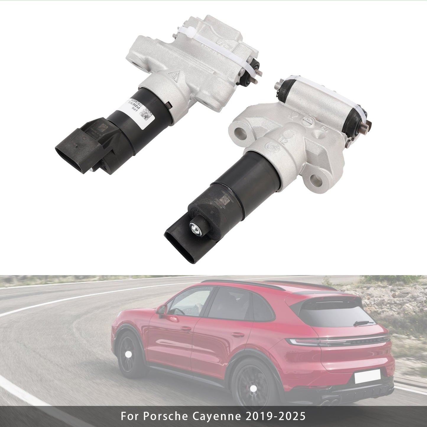 2019-2025 Porsche Cayenne Rear Left+Right Parking Brake Motor 9Y0907615 9Y0907616