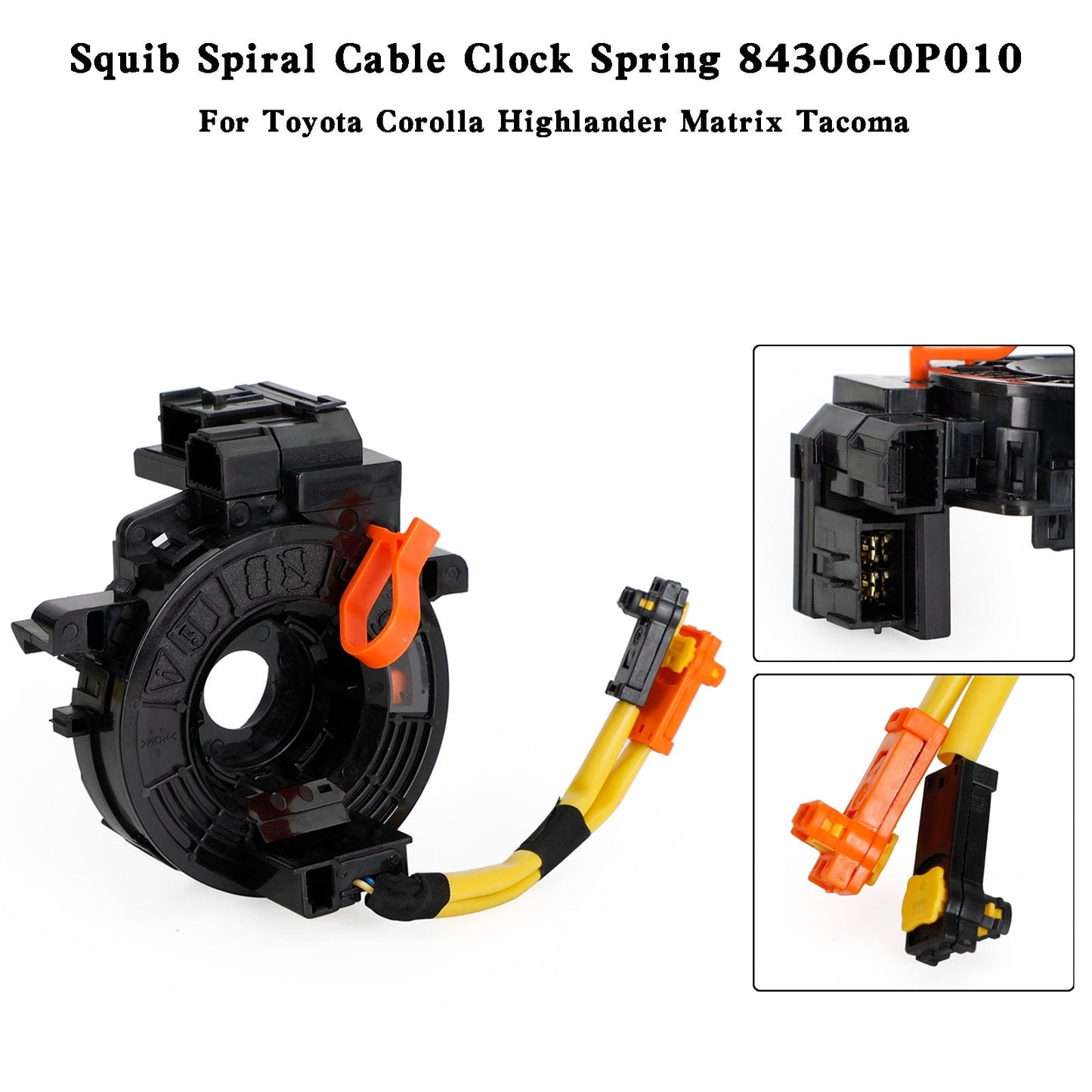 2005-2013 TOYOTA TACOMA 84306-0P010 Squib Spiral Cable Clock Spring
