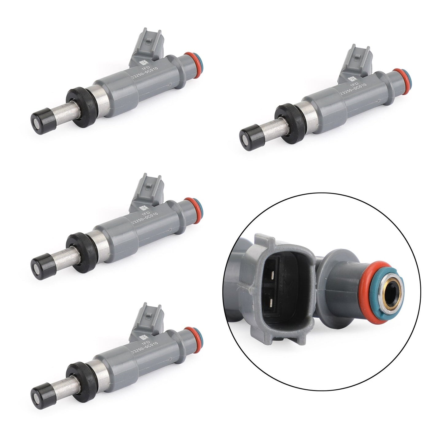 2010 Toyota 4Runner 2.7L 4PCS Fuel Injectors 23209-79155 23250-75100